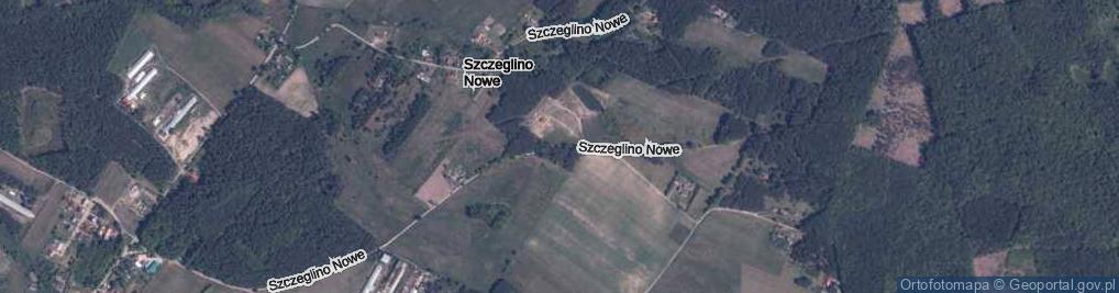 Zdjęcie satelitarne Szczeglino Nowe ul.